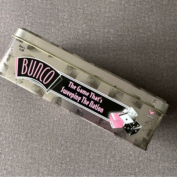 Bunco Game In Collectors Tin. New Condition Lots of Fun! - Picture 5 of 5